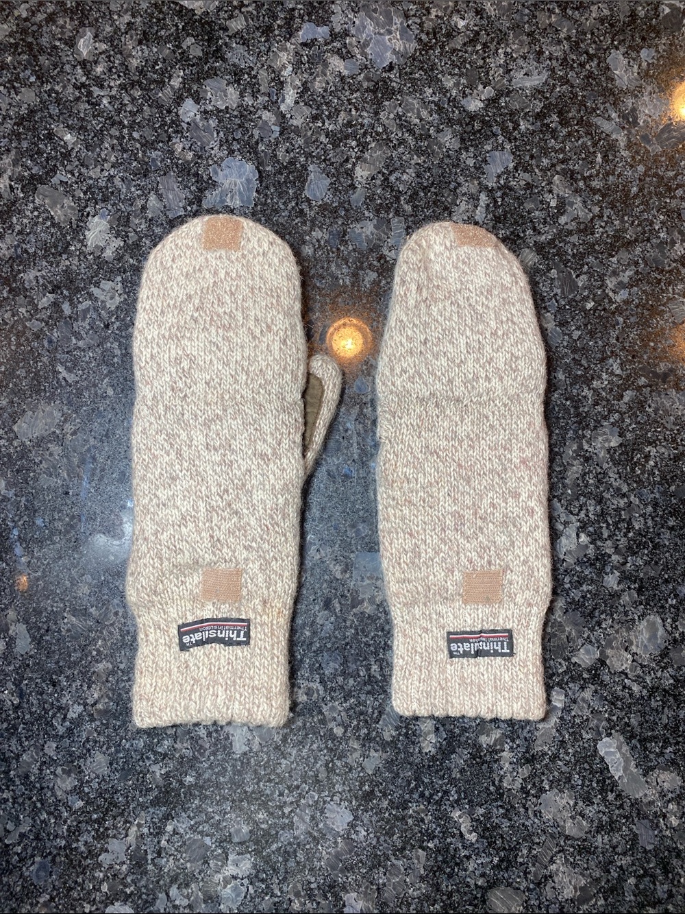 Thinsulate-lined Convertible Mittens Glommits Women's Large